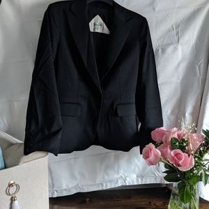 Austin Reed Size 8 black one button jacket